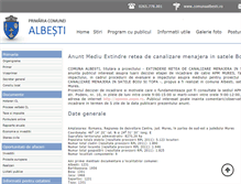Tablet Screenshot of comunaalbesti.ro